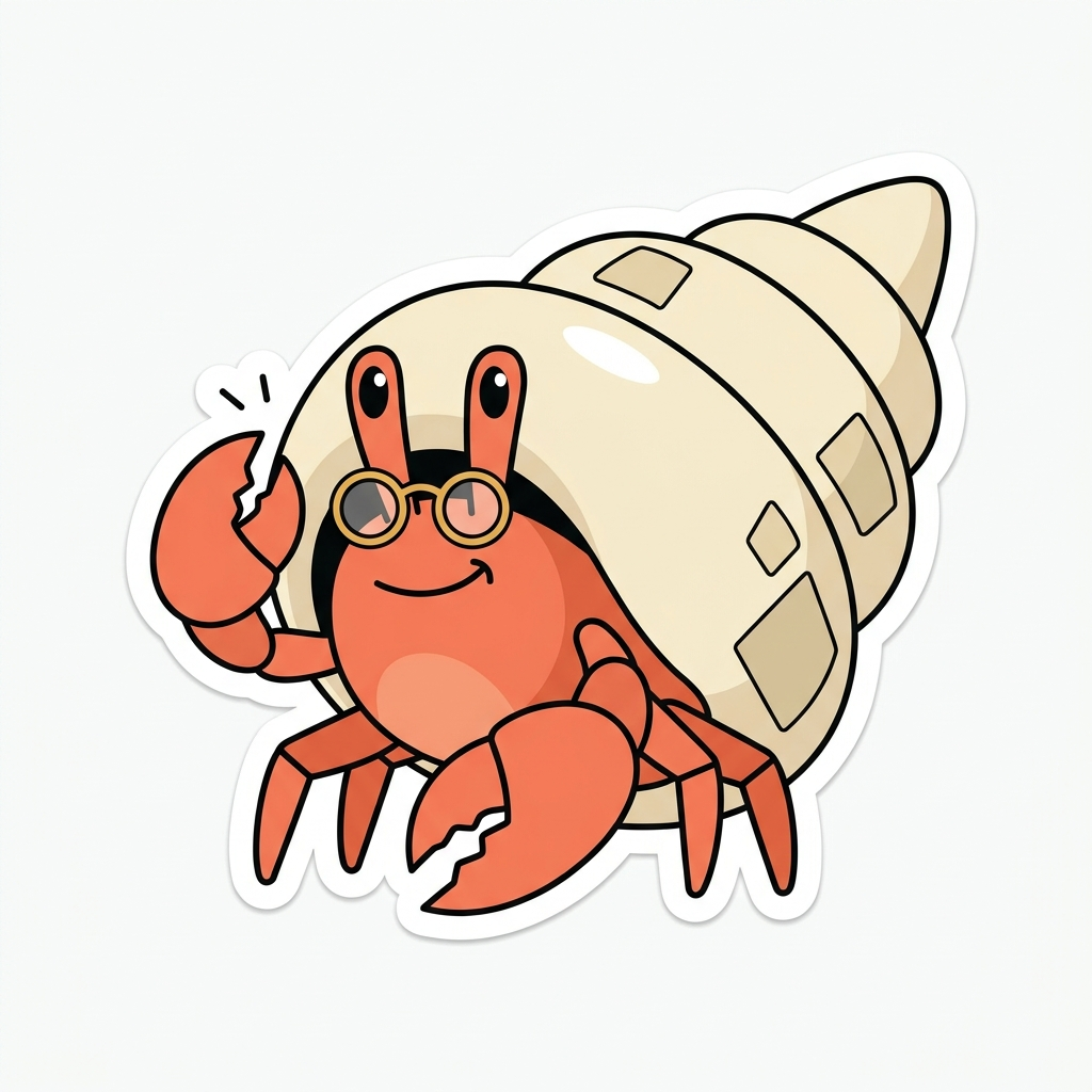 Bernard, the DropShell mascot